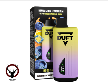 Электронная сигарета DUFT Blueberry Lemon Jam (10000 затяжек)