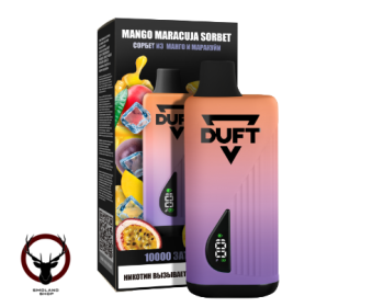 Электронная сигарета DUFT Mango Maracuja Sorbet (10000 затяжек)