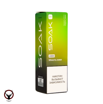 Электронная сигарета SOAK T Мякоть с киви 4000 затяжек