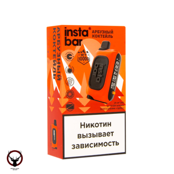PLONQ INSTABAR Арбузный Коктейль (10000 затяжек) 20 мг МРК
