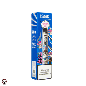ISOK PRO Черника Айс (2000 затяжек) МРК