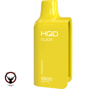 Картридж HQD CLICK Ананас (5500 затяжек) МРК