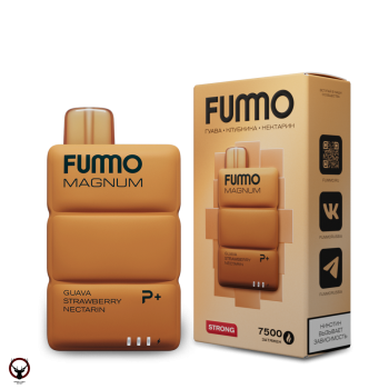 FUMMO MAGNUM Гуава Клубника Нектарин (7500 затяжек) МРК