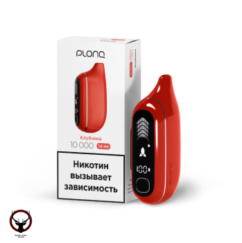 PLONQ MAX PRO Клубника (10000 затяжек) 20 мг