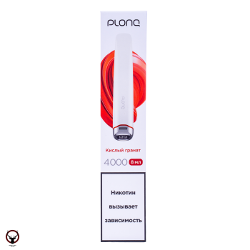 PLONQ PLUS PRO Кислый гранат (4000 затяжек) 20 мг