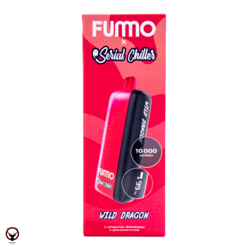 FUMMO INDIC SERIAL CHILLER Земляника с драгонфрутом (10 000 затяжек)