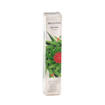 SOAK X Aloe vera 2200 затяжек МРК