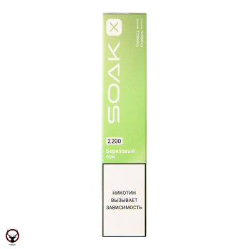 SOAK X Birch Sap 2200 затяжек