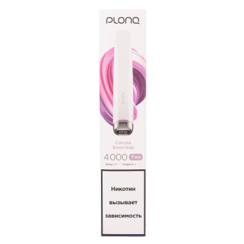 PLONQ PLUS PRO Сакура Виноград (4000 затяжек) 20 мг