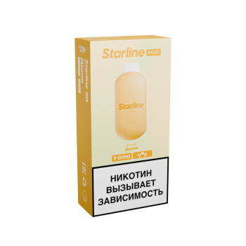 Эл. сиг. DARKSIDE STARLINE 7000 Миди Дыня, 11мл,  2 %