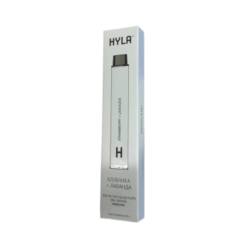 Эл. сиг. HYLA 1200 бникотина Клубника + Лаванда / Strawberry + Lavender  0 %