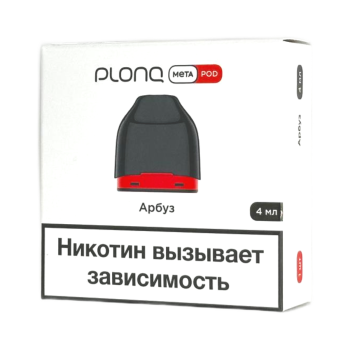 Картридж PLONQ META Арбуз 4 мл 0,8 Ом 2% (уп. 1 шт)
