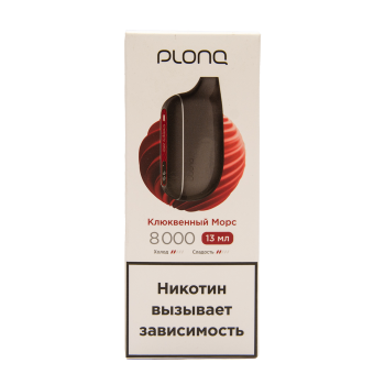PLONQ MAX SMART Клюквенный морс (8000 затяжек) 20 мг