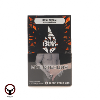 Burn BLACK Irish cream 100гр МРК