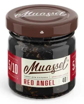 Muassel Medium с ароматом Красный ангел, 40 гр.