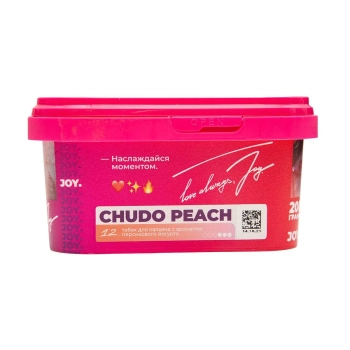 Joy с ароматом Персик Йогурт (Chudo Peach), 200 гр.