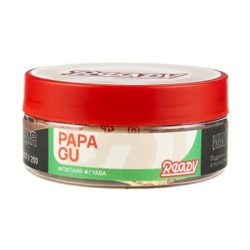 Ready с ароматом Папайя, Гуава (Papa Gu), 100гр.