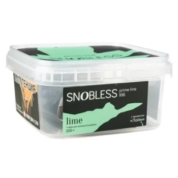 Табак Snobless - Lime 200 гр.