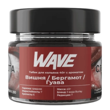Табак Wave - Вишня Бергамот Гуава 40 гр.