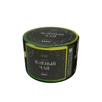 NАШ Black с ароматом Зелёный чай, 40гр.