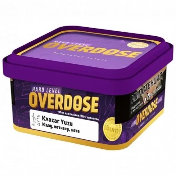 Overdose с ароматом Юдзу, ветивер, мята (Kvazar Yuzu De Parfum), 200гр.