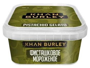 Табак Khan Burley - Фисташки Сливочный Крем (Pistachio Gelato) 200 гр.