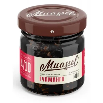 Muassel Extra Strong с ароматом Гуаманго, 40 гр.