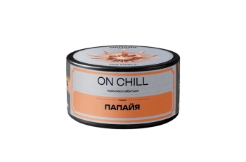Табак для кальяна ON CHILL папайя 25гр