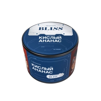 Bliss с ароматом Кислый ананас, 40гр.