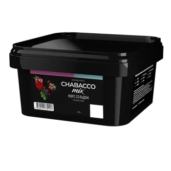 Chabacco Mix Medium с ароматом Морс со льдом (Ice Berry Drink), 200гр.