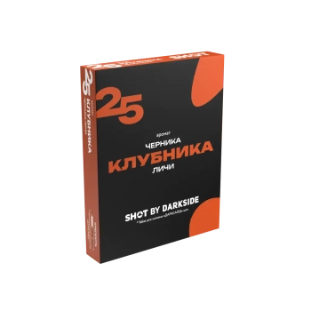 Табак Darkside Shot - 25 Клубника Черника Личи 25 гр.
