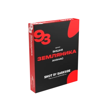 Табак Darkside Shot - 93 Земляника Вишня Ананас 25 гр.