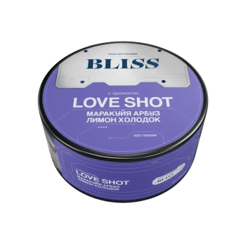 Bliss с ароматом Маракуйя арбуз лимон холодок(Love shot), 100гр.