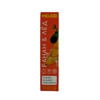 Эл. сиг. MOJIMIX MILLE 1000 Банан  Лёд 2 %
