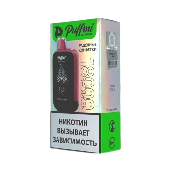 Эл. сиг. PUFFMI DURA 18000 Радужные конфеты /Rainbow Drop 2 %