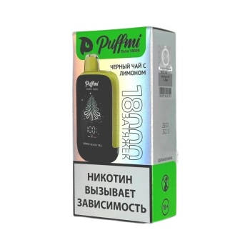Эл. сиг. PUFFMI DURA 18000 Черный чай с лимоном /Lemon Black Tea 2 %