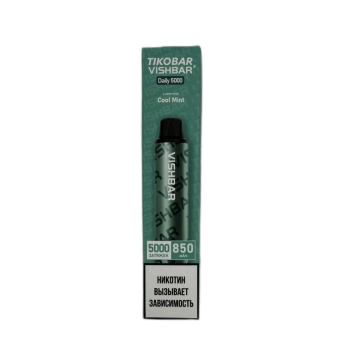 Эл. сиг. TIKOBAR X VISHBAR 5000 Свежая Мята / Cool Mint 2%