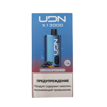 Эл. сиг. UDN X 13000 Blueberry Skittles 2 %