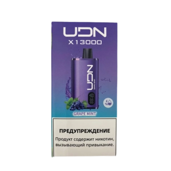 Эл. сиг. UDN X 13000 Grape Mint 2 %