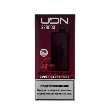 Эл. сиг. UDN S 20000 Apple Razz Berry 2 %