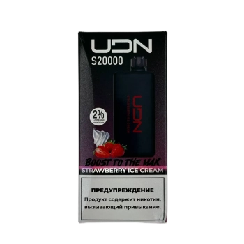 Эл. сиг. UDN S 20000 Strawberry Ice Cream 2 %