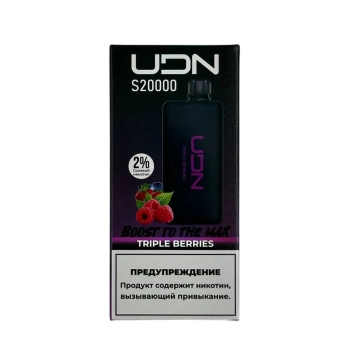Эл. сиг. UDN S 20000 Triple Berries  2 %