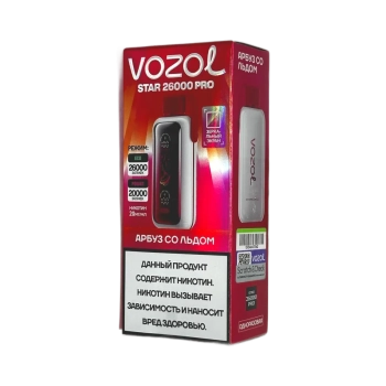 Эл. сиг. VOZOL STAR PRO 26000 Арбуз со льдом 2 %