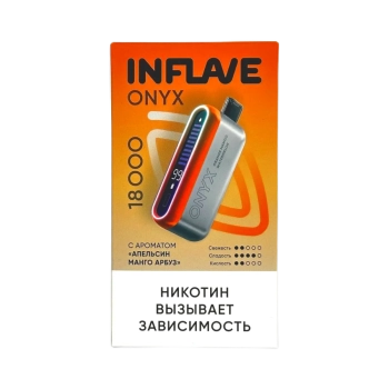 Эл. сиг. INFLAVE ONYX 18000 Апельсин манго арбуз 2%