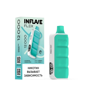 Эл. сиг. INFLAVE FLEX 12000 Свежая мята 2%