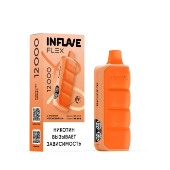 Эл. сиг. INFLAVE FLEX 12000 Персиковый чай 2%