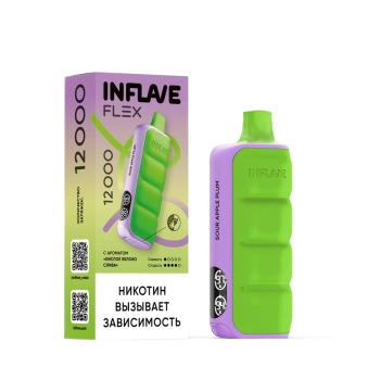 Эл. сиг. INFLAVE FLEX 12000 Кислое яблоко слива 2%