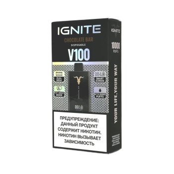 Эл. сиг. IGNITE V 100 10000 Chocolate Bar / Шоколад  2 %