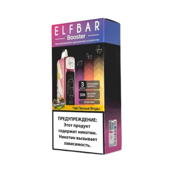 Эл. пароген. ELFBAR 30000 Чай лесные ягоды (рег-ка крепости)