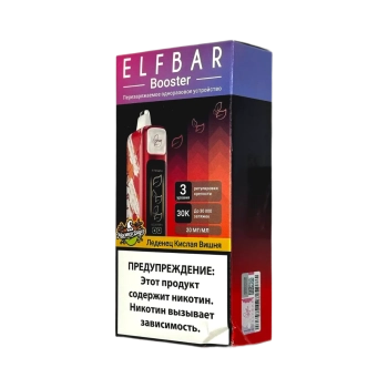 Эл. пароген. ELFBAR 30000 Леденец кислая вишня (рег-ка крепости)
